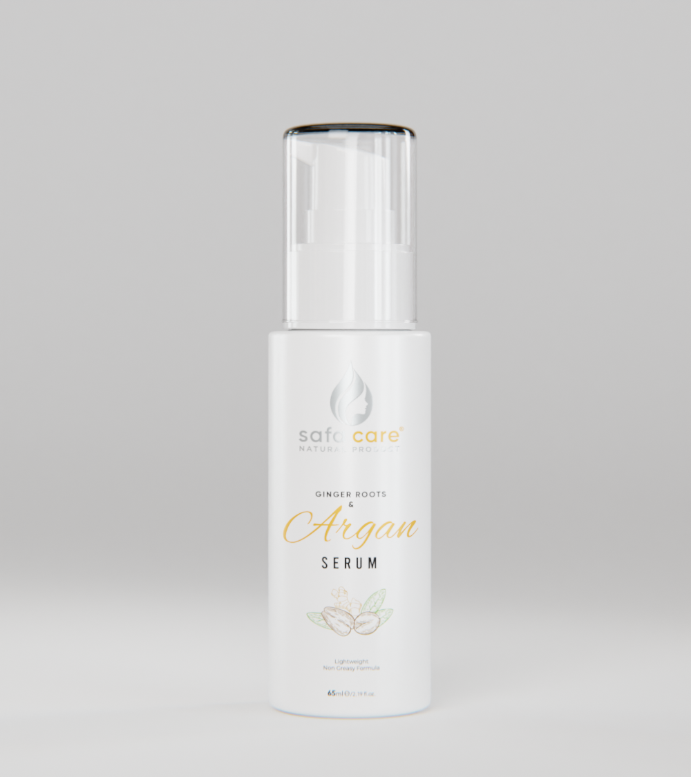Ginger and argan serum